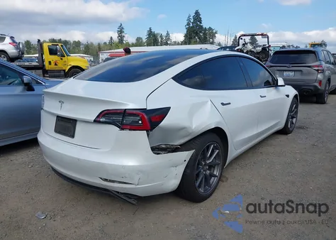 2021 Tesla Model 3 Standard Range Plus Rear-Wheel Drive из США, поврежденный, VIN 5YJ3E1EA3MF870838